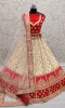 White Fabulous Zarkan Lehengacholi 