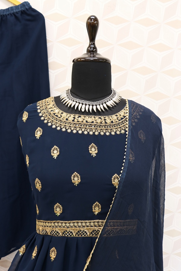 Heavy Embroidery Salawr Suits