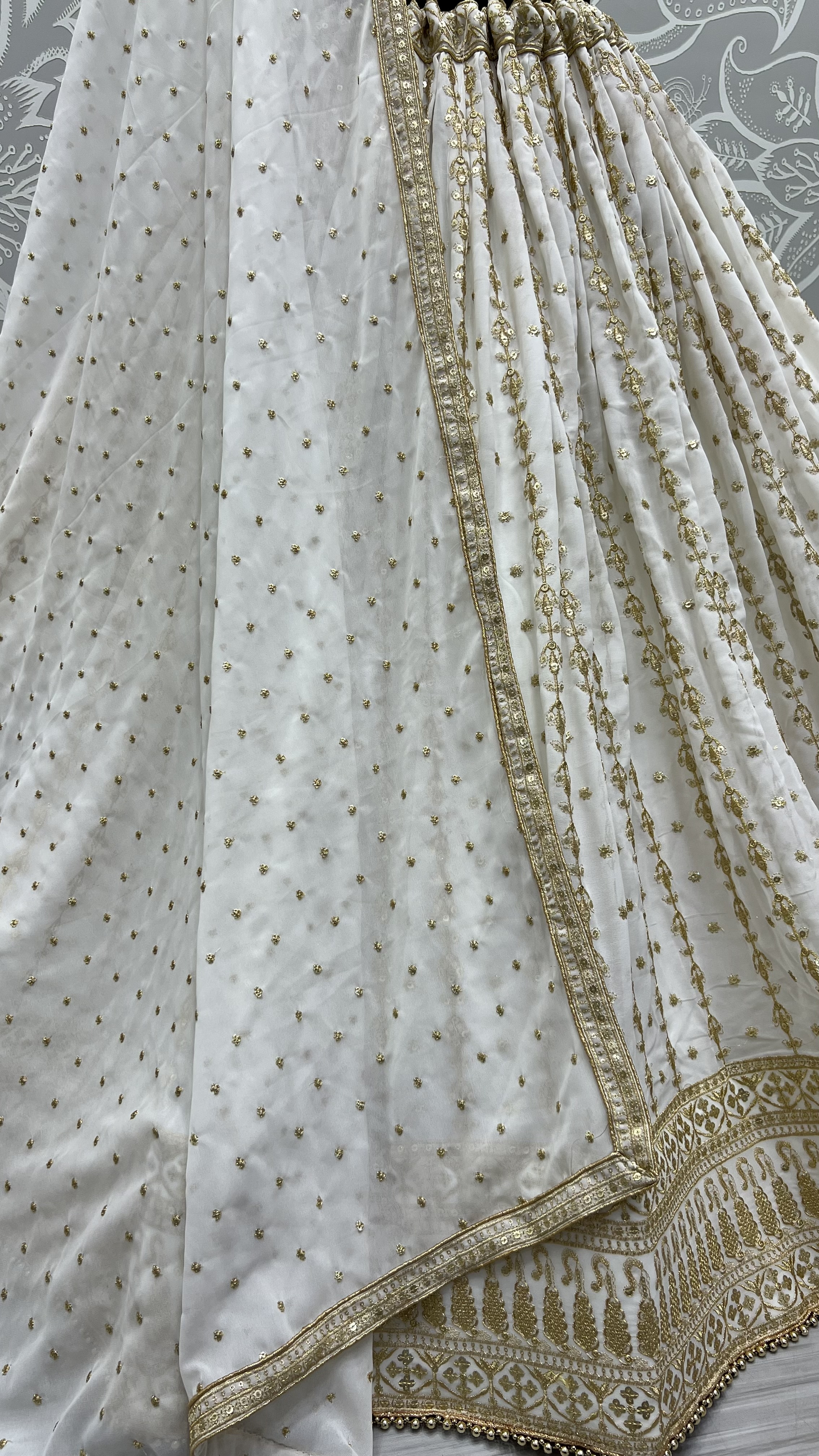 Girlish Wear Georgette Embroidered Lehenga Choli In White